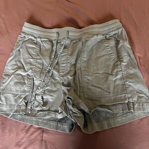Gray Gap Shorts